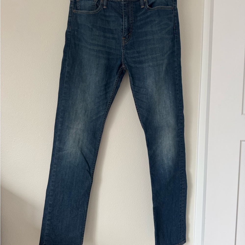 Levi's 510 32x34 Dark Blue Straight Men's Jeans